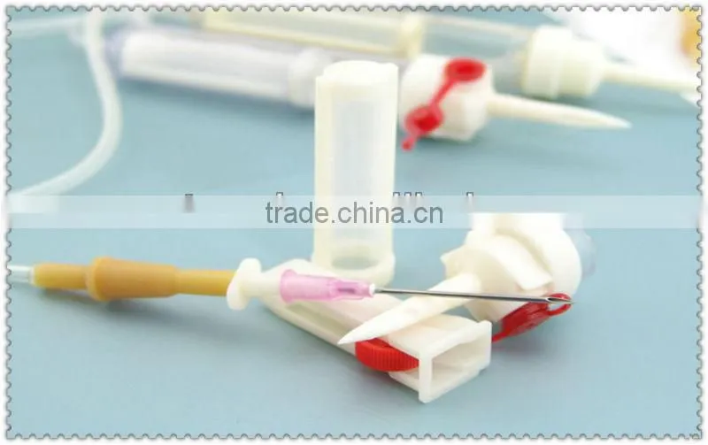 Medical blood transfusion set