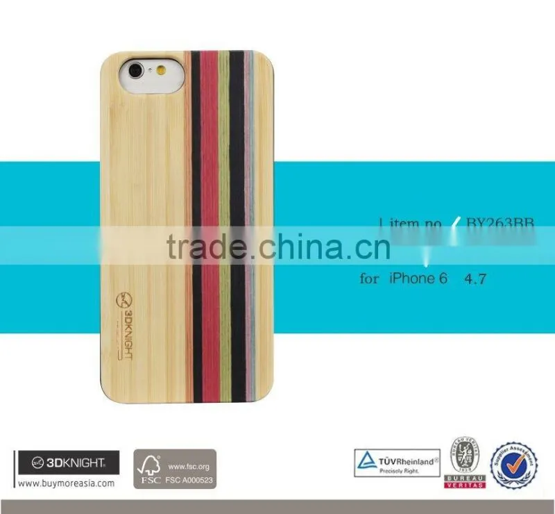 2016 New Arrive For Real Wooden bamboo I Phone 6s Case, For IPhone 6s covers bamboo wood,For Wood Case IPhone 6s Wholesales