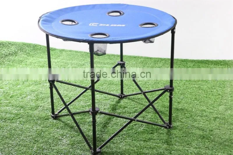 Portable folding Round table for outdoor camping