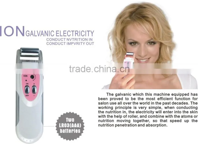 Portable Microcurrent Galvanic Face Lift Ion Skin Care for home use