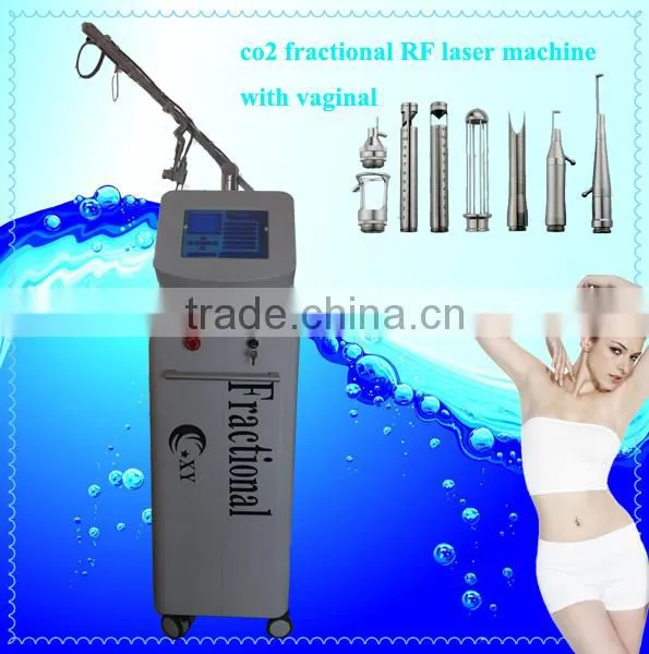60W high Power co2 fractional laser skin treatment machine with vaginal tightenning