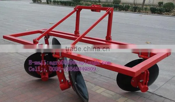 Agricultural Ridger Plough Mounted on Tractor