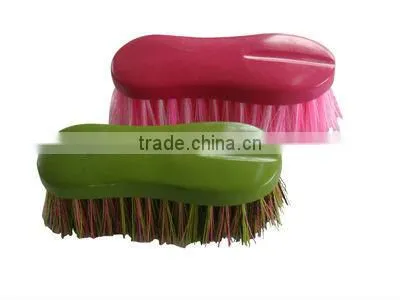 mix color touch soft long pp bristle horse brush