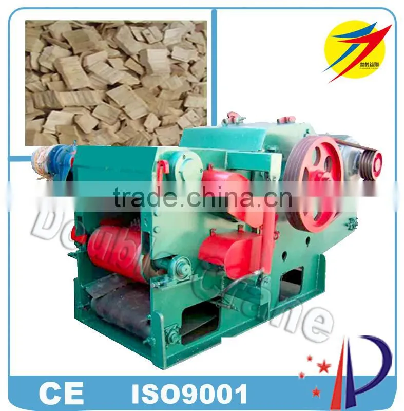 wood processing machinery electric drum type wood chip making machine