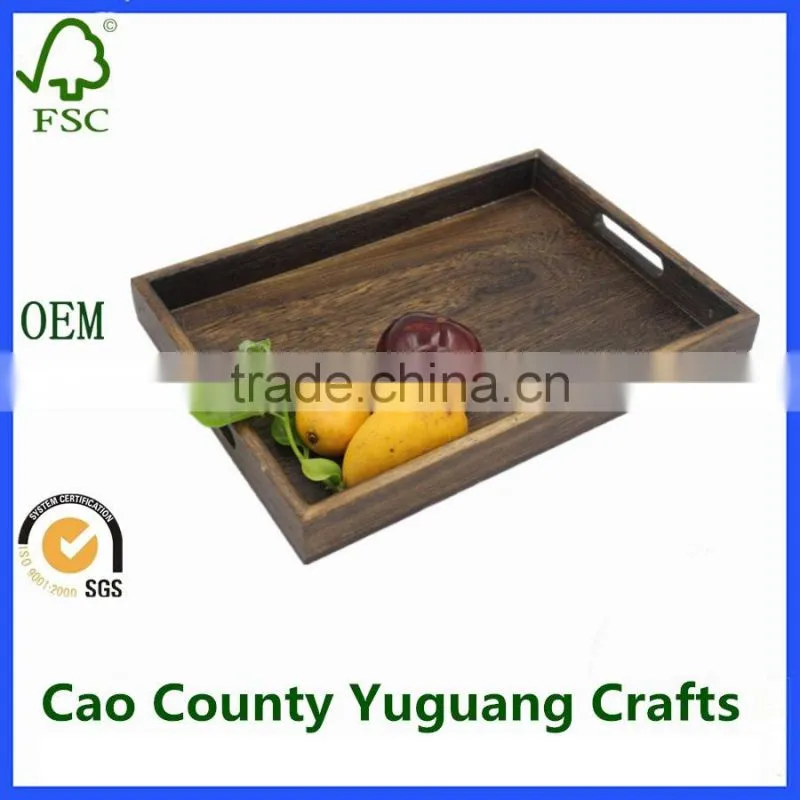 antique wood serving trays designer food serving trays