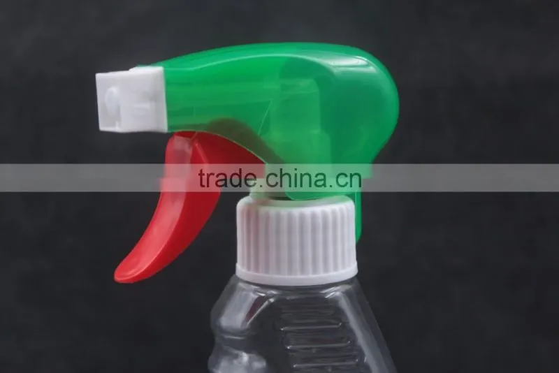Promotional top quality cleaning products plastic materials with customized logo for garden cleaning trigger sprayer