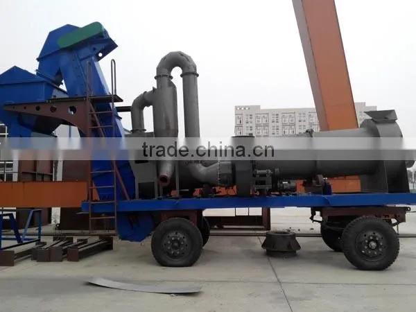 MDHB20 20tph mini mobile asphalt batching station