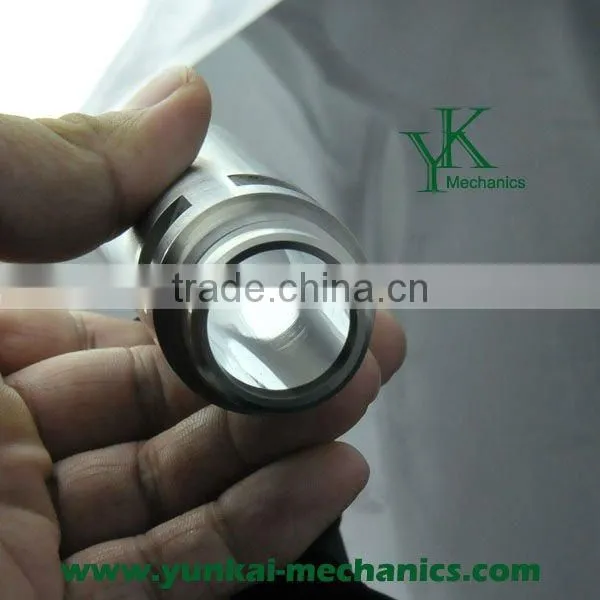 Precision CNC turning parts, cnc machining aluminum tube, OEM aluminum gear