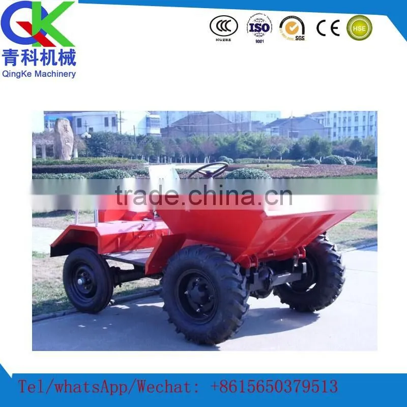 Modern promotional cheap price 15kw mini tip lorry front loader dump truck