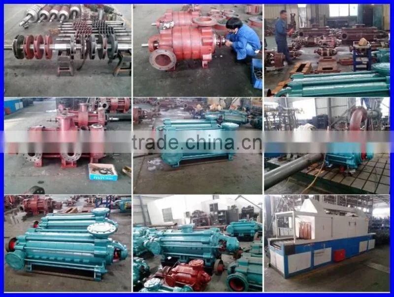 Horizontal Multistage Centrifugal Pump With Diesel Engine