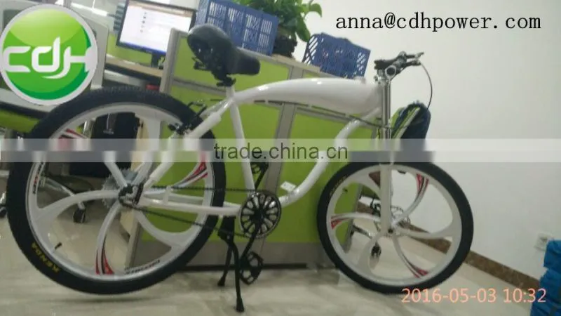 HIght quality CDH complete bike with 2.4L gas tank built frame