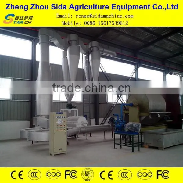 New Condition and Engineers available to service machinery overseas After-sales Service Provided cassava flour making machines