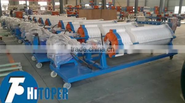 High precision cotton cake filter press