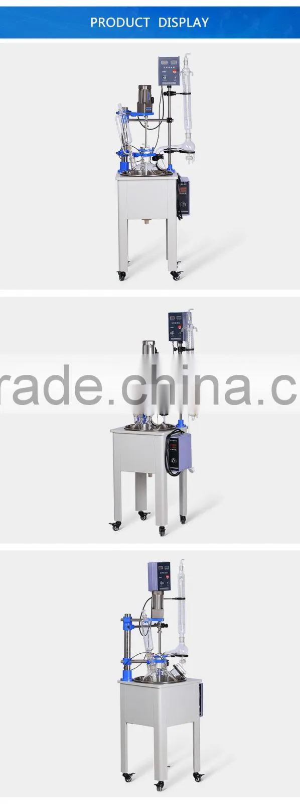 (KD) High Quality Efficient Lab Pyrolysis Glass Vessel
