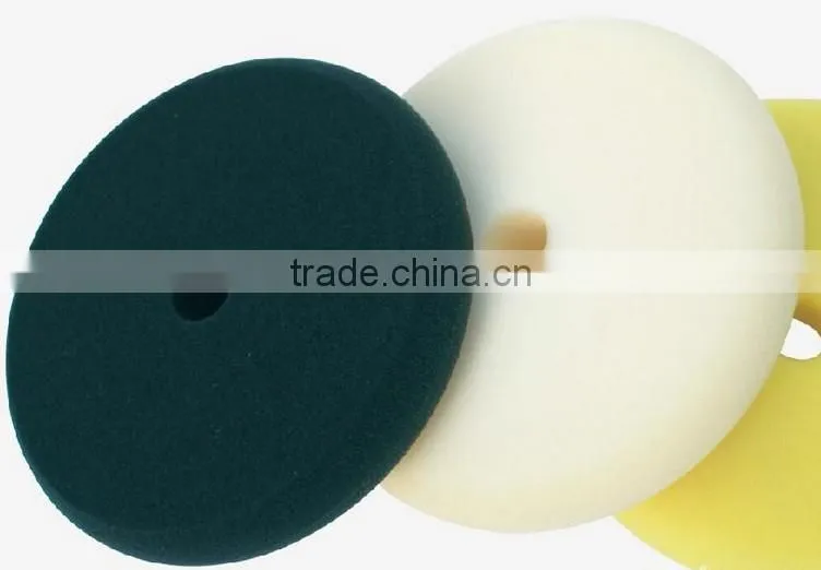 dry car polishing pad colorful custom size for car