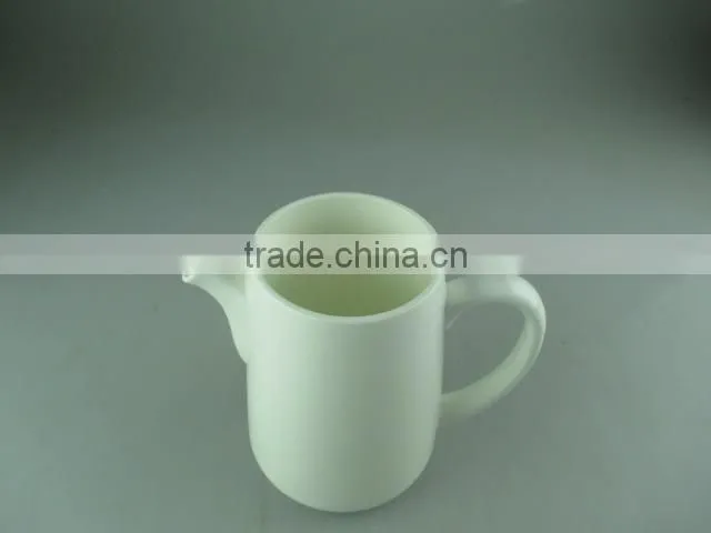 porcelain tea pot milk cup coffee pot without lid