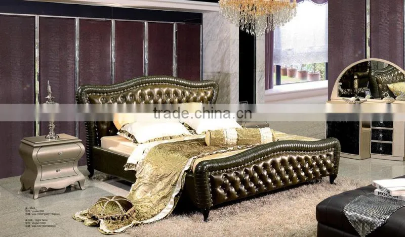 Villa furniture villa bedroom furniture bed 029