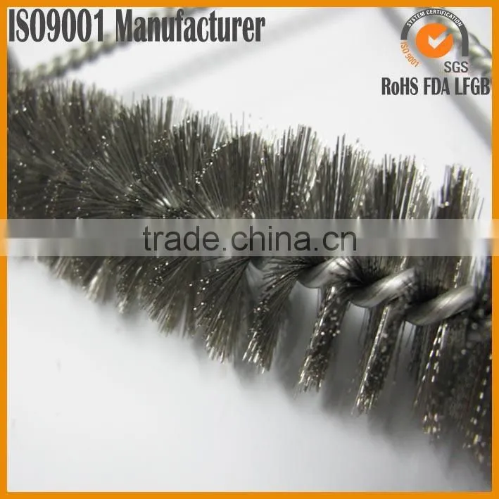 food grade stainless steel cleaning grill bbq brush