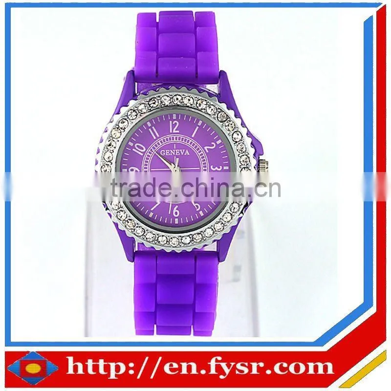 Classic Gel Silicone Crystal Men Lady Jelly Watch Gifts Stylish Fashion Luxury