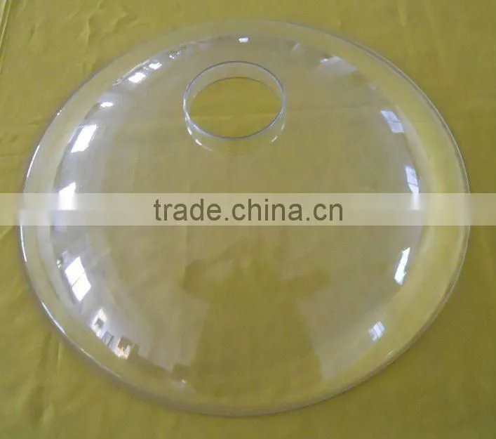 PVC vacuum forming suction lampshade of plastic