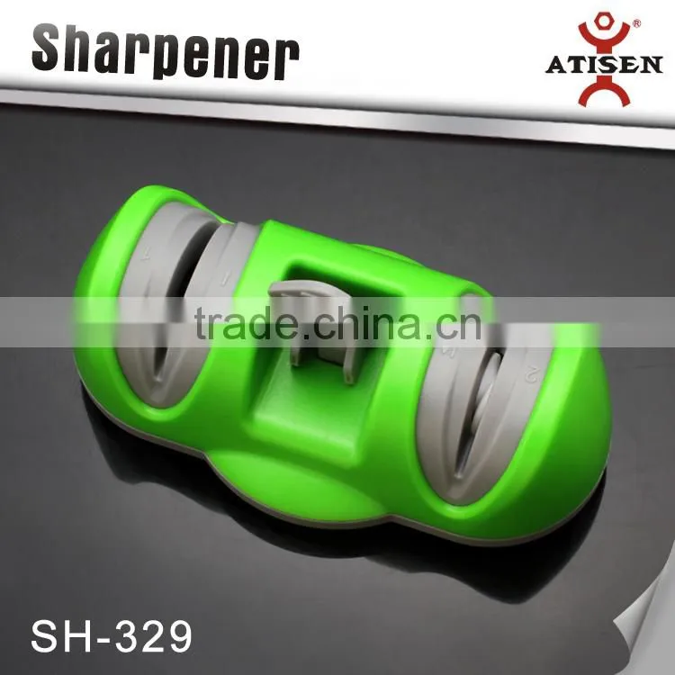 Newest 2 Stage Knife Sharpener with Suction Pad
