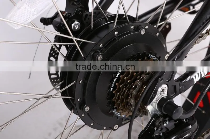 2017 New style 26 inch fat tire electric bike snow bike
