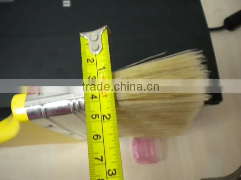 wooden handle paint brush