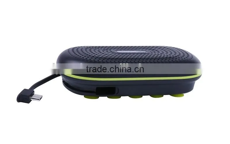 2016 new trendy products portable bluetooth speaker power bank ,h0tvj customized brand mobile power bank for sale
