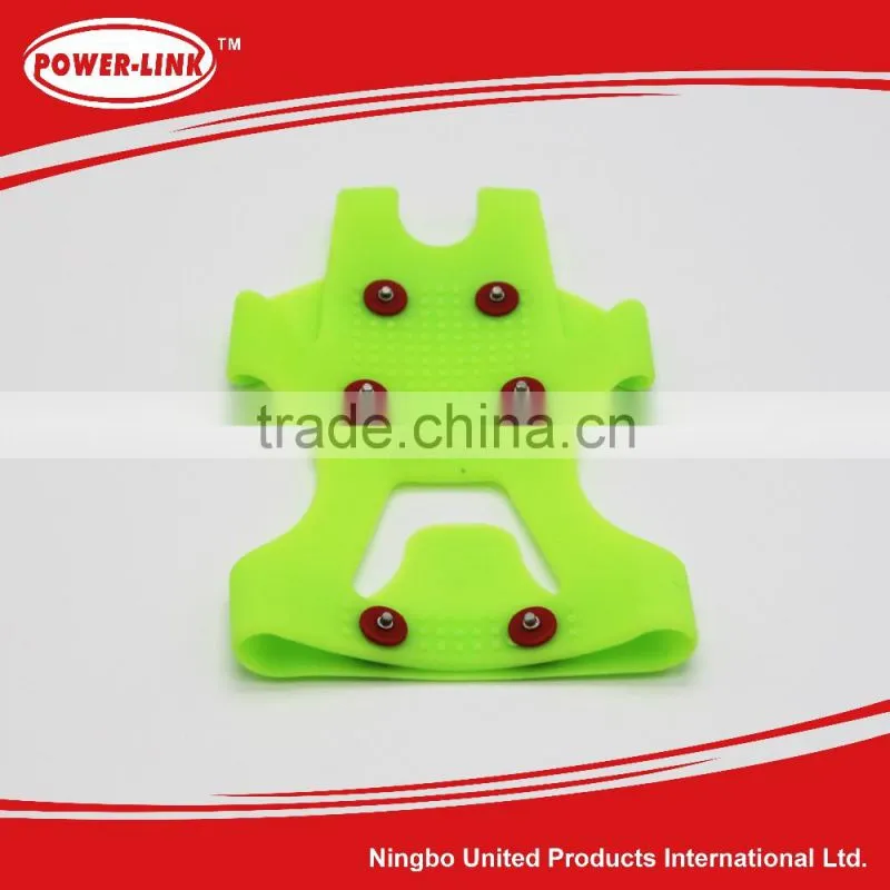 Non-slip snow spiker with 6 nail,shoe cover,antiskid shoes crampons,climbing crampons
