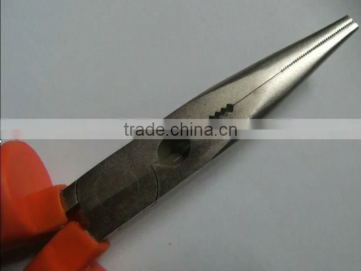 8"'double color European long nose pliers''