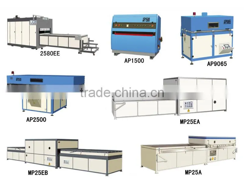 AP2500 European Quality CE Certificatio Membrane vacuum press machine, for furniture pvc wrap