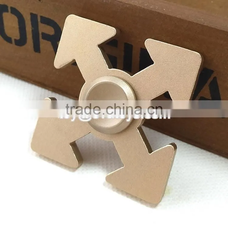 Metal Aluminum Spinner Fidget Toy Hand Spinner for Adults Kids W01A289-S