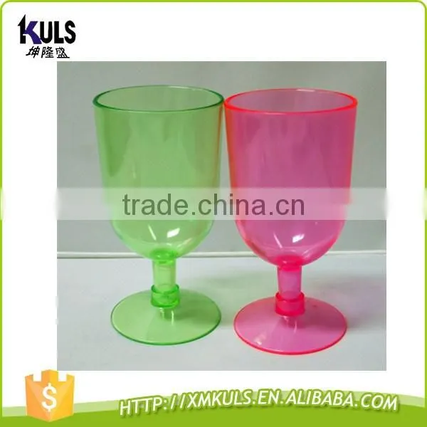 Favourable 2016 champagne red wine goblet plastic cup