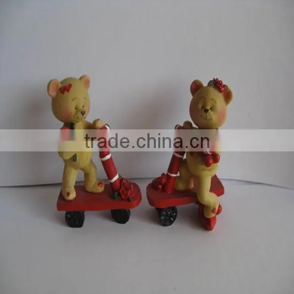 The bear frame resin valentine's day