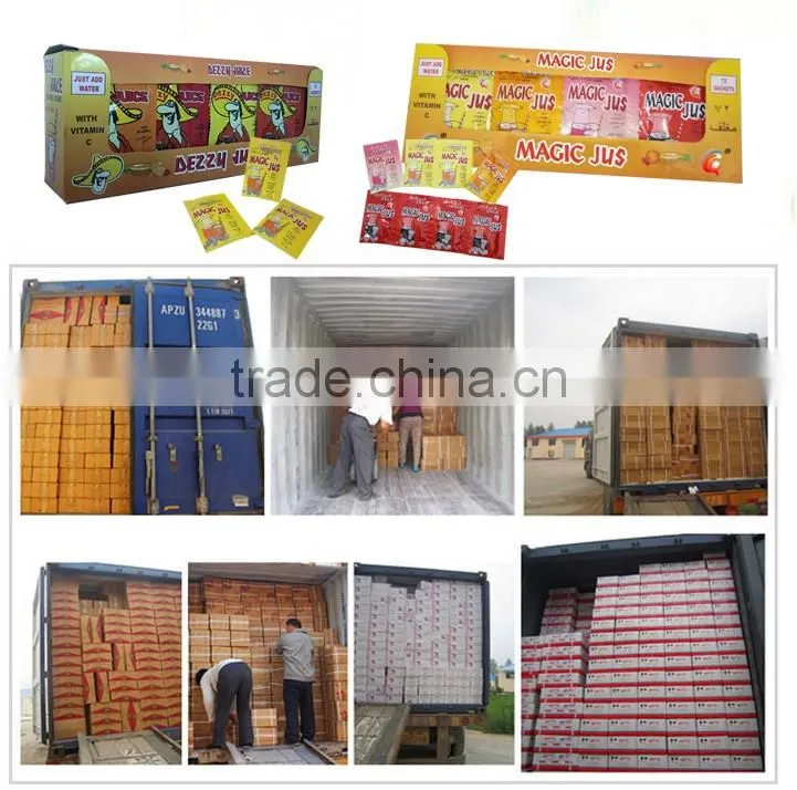 Super Fruit Juice Powder, Green Tea, Orange / Strawberry / Cola many Flavor