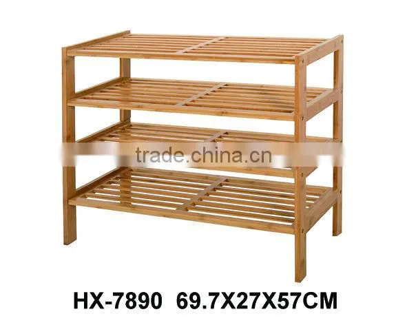 bamboo show shelf