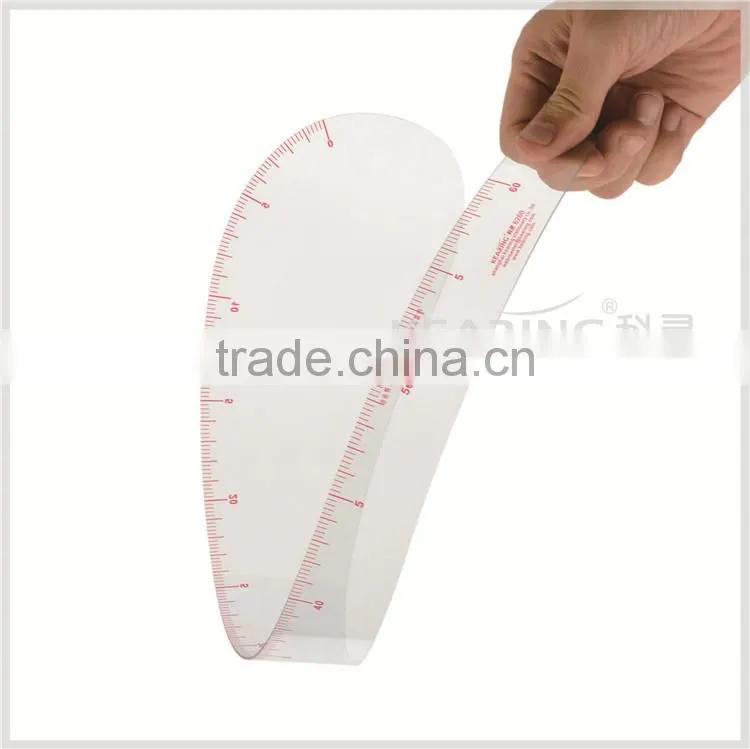 Kearing Vary Form Curves Metric Plastic Rulers for Fashion Designing # 6260