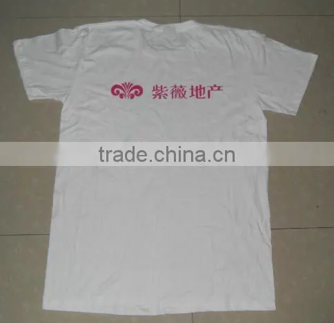Wholesale 160g cotton advertising tee shirt, cheap cotton t shirt, China t shirt