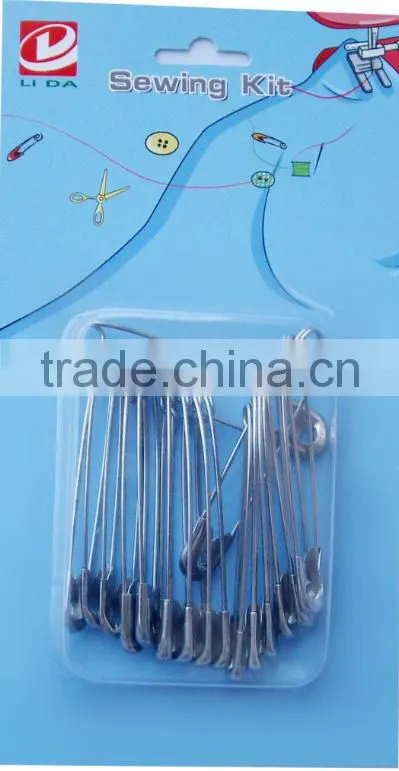 Hang tag safety pins with different size