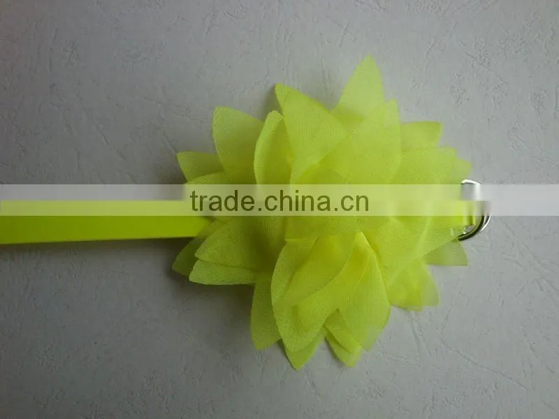 Fashion flower belt for kid girls