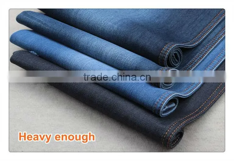 B1776-A 11.8oz blue+grey dresses fabric wholesale lycra fabric men jeans