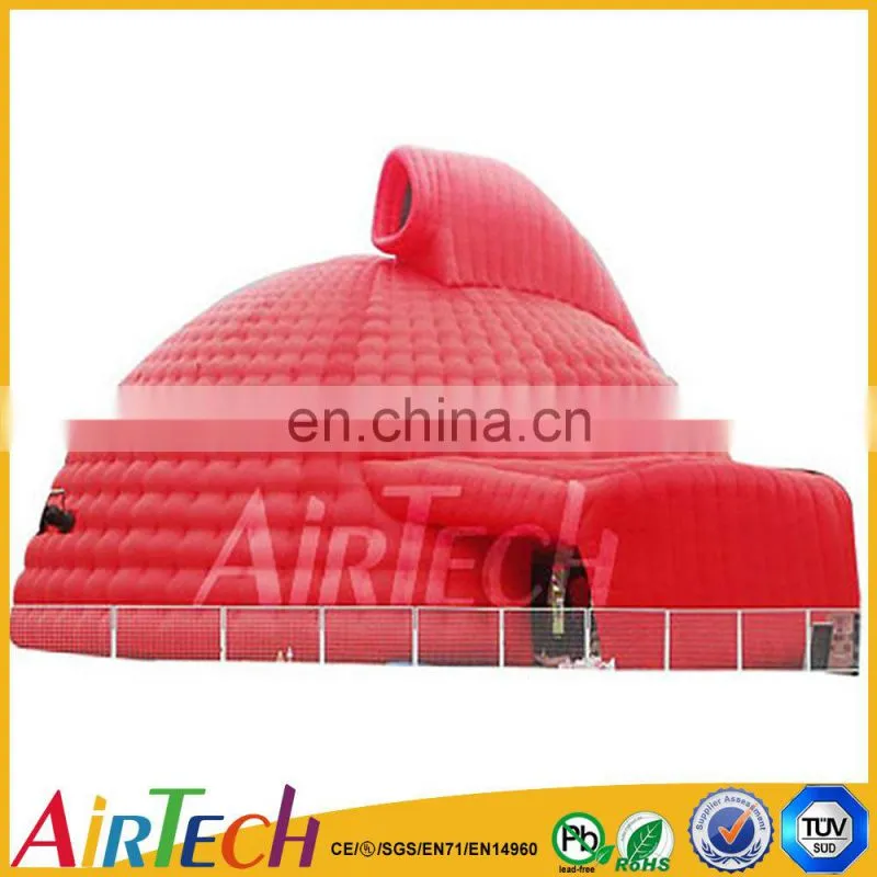 Red new design party dome tent for event,inflated easily