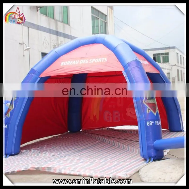 Giant inflatable tent, inflatable orange dome tent, inflatable igloo tent for sport event
