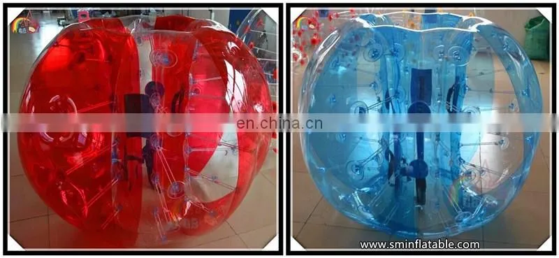 Crazy seling inflatable bumper bubble ball,bump ball game,inflatable belly bump ball for kid
