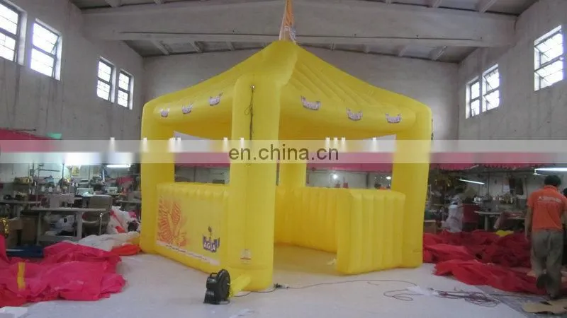 customized popular inflatable paint booth, large inflatable booth for sale