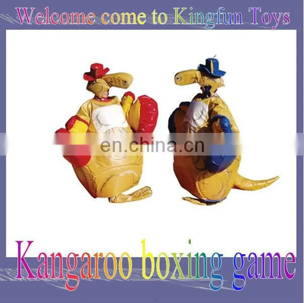 Kangaroo sumo wrestling suit
