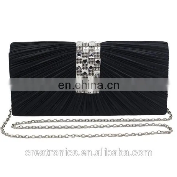 Fashion Women Party Stone Clutch Bags Box Clutch Handmade Satin Rhinestones Evening Bag Crystal Acrylic Clutch Bag
