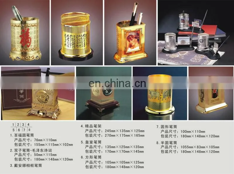 High Precision Metal etching pen holder with unique design