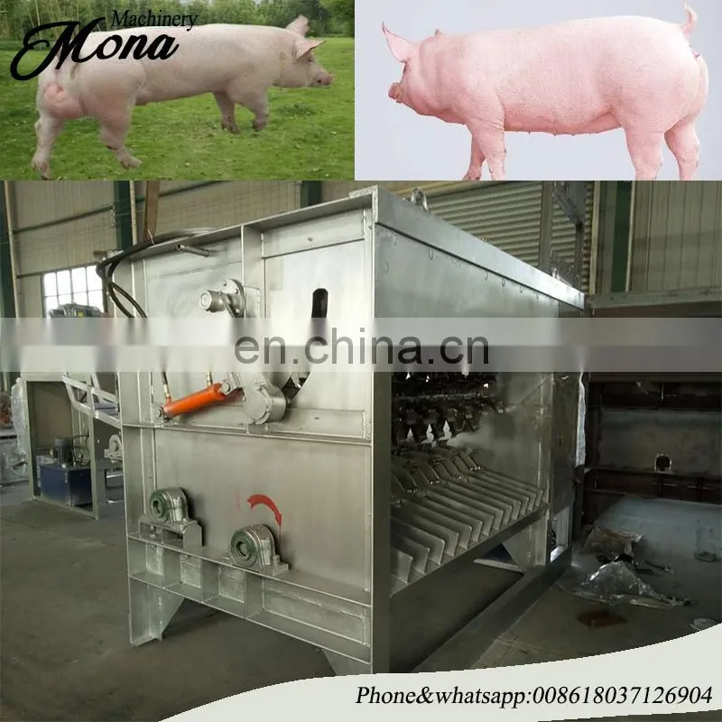 Best Price Pig Carcass livestock slaughter Hydraulic hair removing Machine of butchery slaughterhouse line