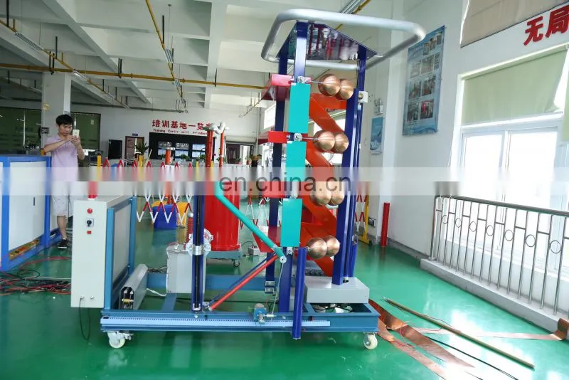 Lightning Impulse voltage testing Machine for surge lightning impulse wave